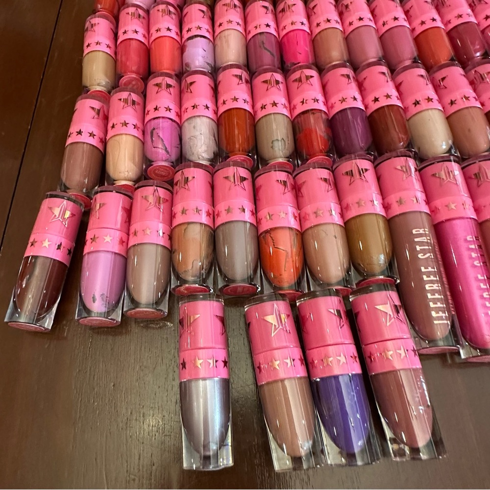 Jeffree Star Velour Liquid Lipstick Collection HUGE LOT of 82 NWOB Wholesale - Picture 3 of 9